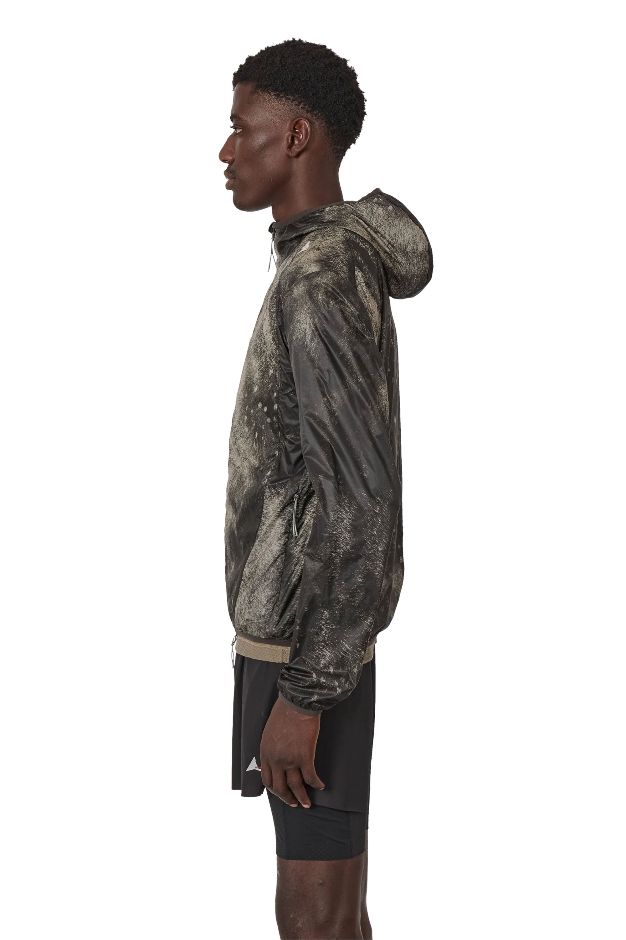The Hue Packable Wind Jacket Fuzzy Dark Brown available online with global shipping, and in PAM Stores Melbourne and Sydney.