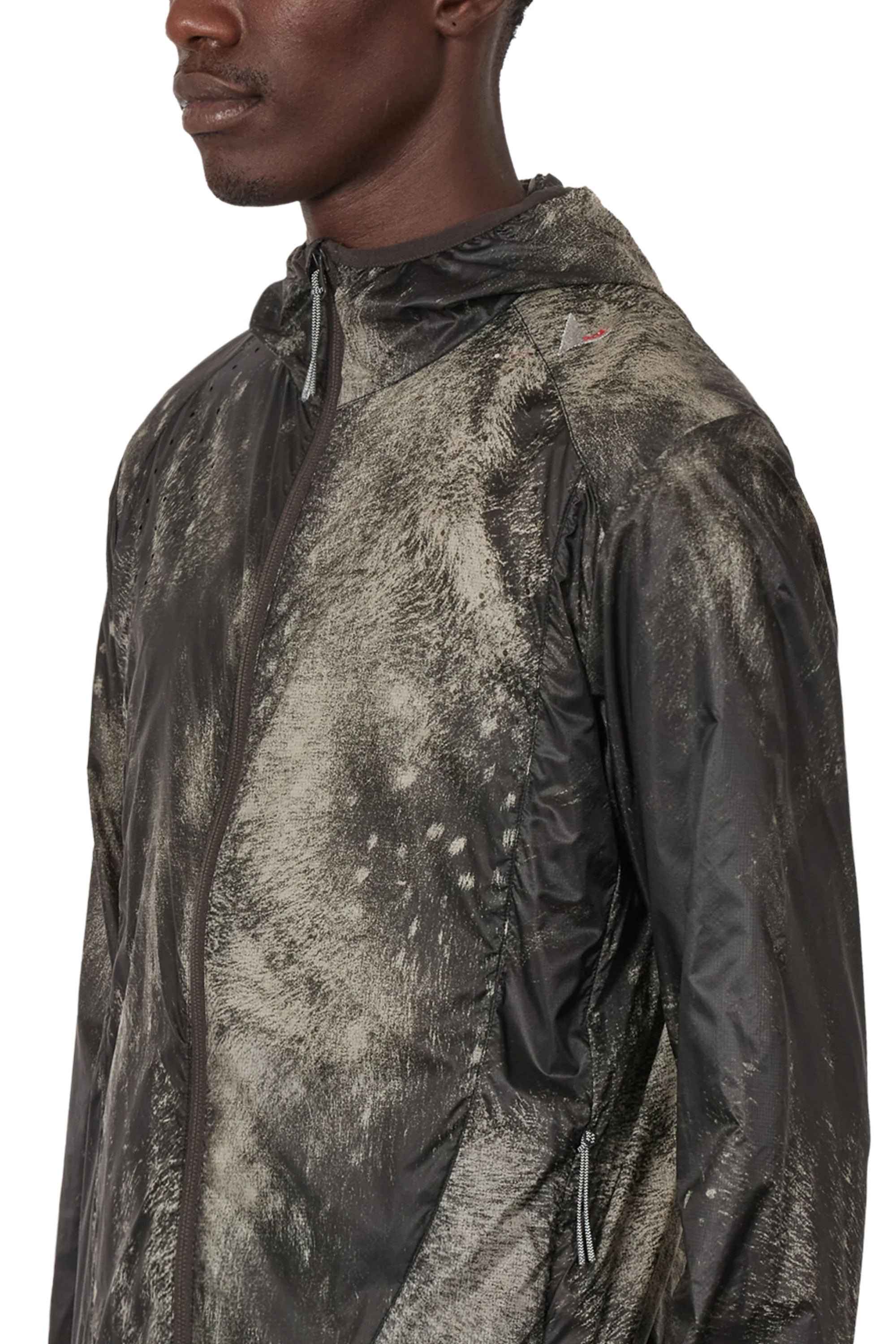 The Hue Packable Wind Jacket Fuzzy Dark Brown available online with global shipping, and in PAM Stores Melbourne and Sydney.