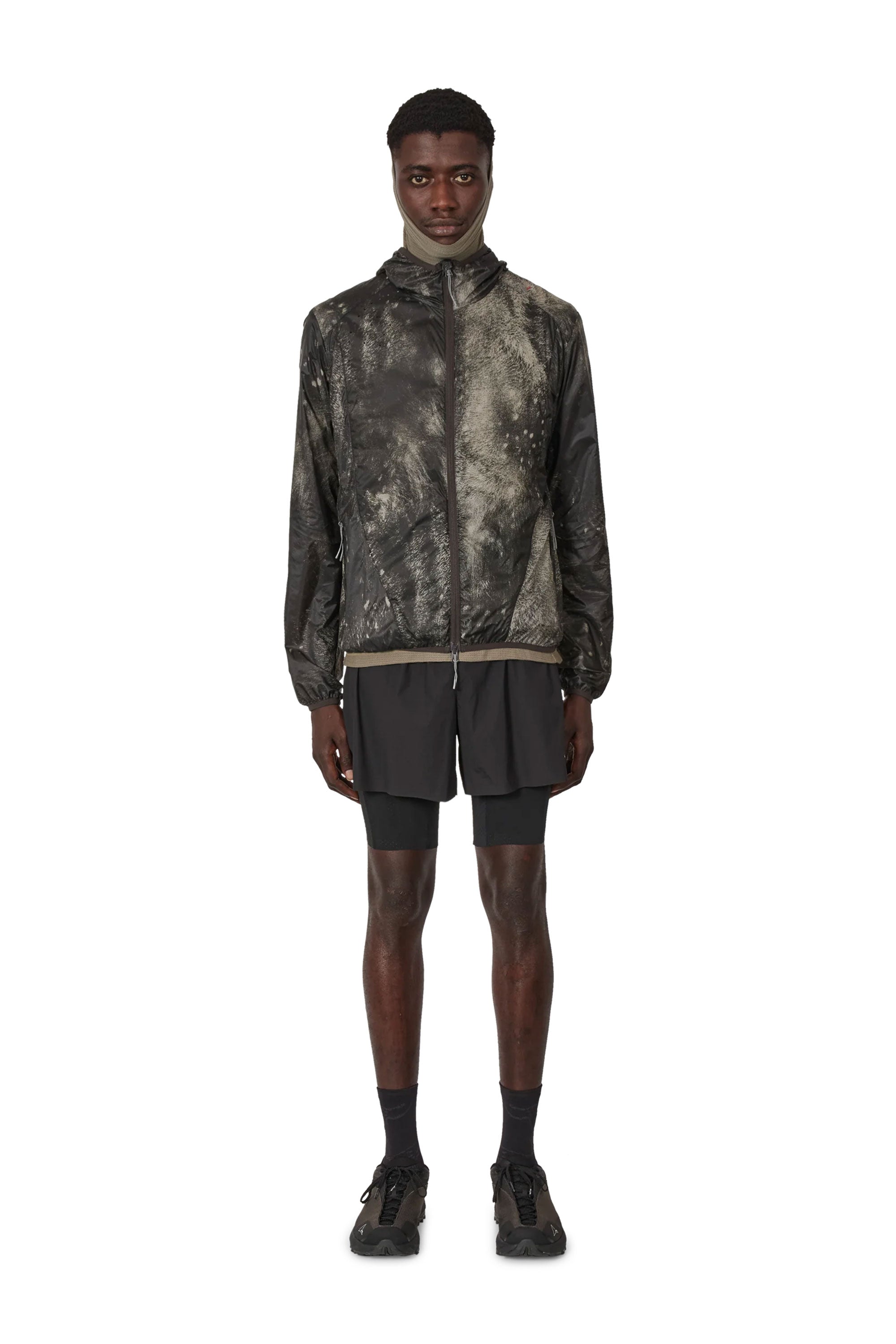 The Hue Packable Wind Jacket Fuzzy Dark Brown available online with global shipping, and in PAM Stores Melbourne and Sydney.