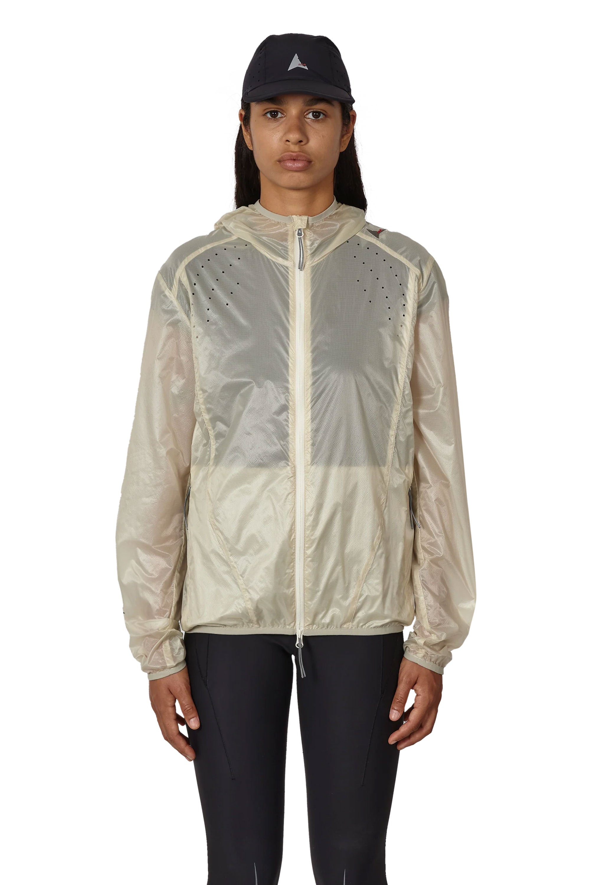 The Hue Packable Wind Jacket Dirty White available online with global shipping, and in PAM Stores Melbourne and Sydney.