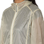 The Hue Packable Wind Jacket Dirty White available online with global shipping, and in PAM Stores Melbourne and Sydney.