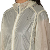 The Hue Packable Wind Jacket Dirty White available online with global shipping, and in PAM Stores Melbourne and Sydney.