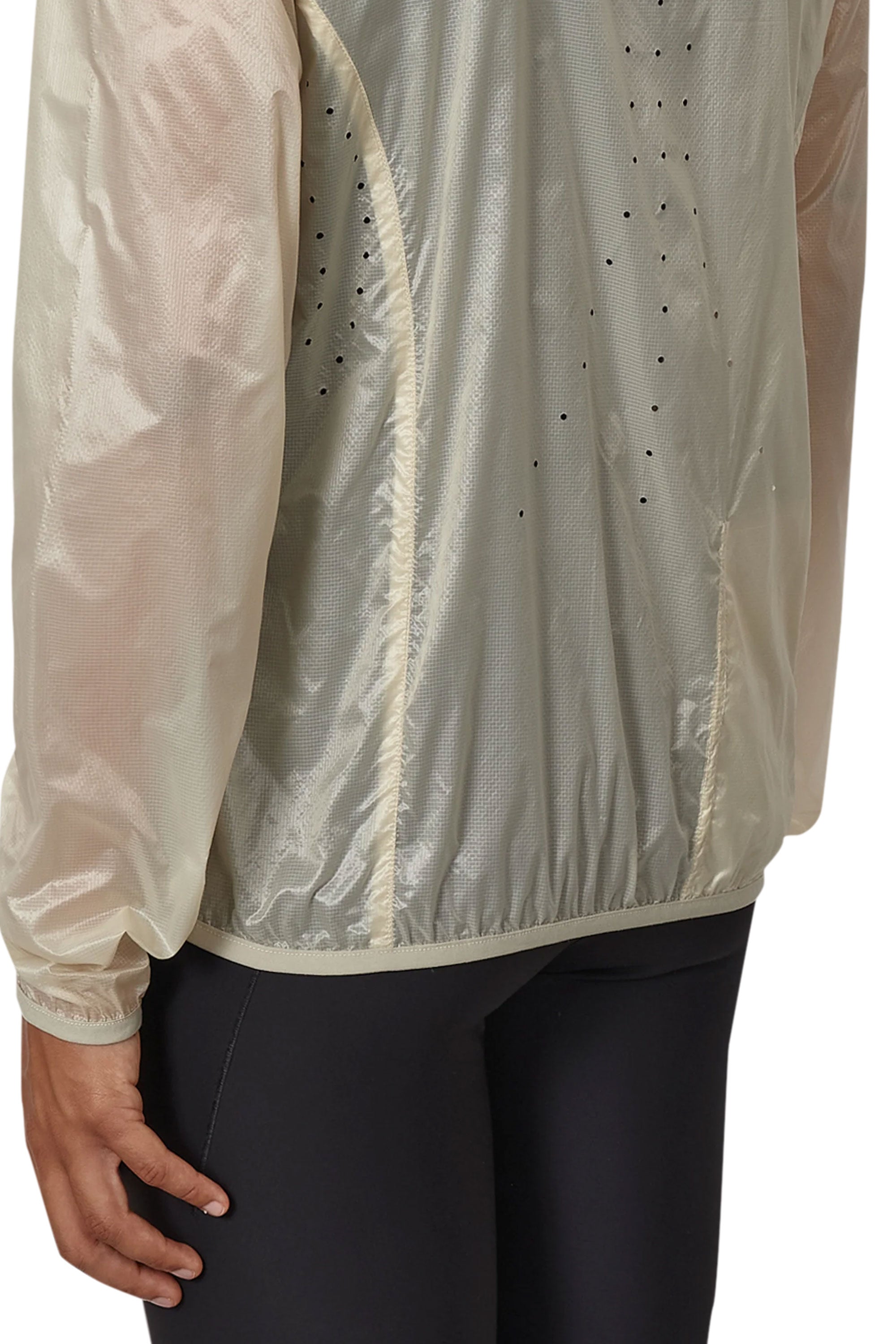 The Hue Packable Wind Jacket Dirty White available online with global shipping, and in PAM Stores Melbourne and Sydney.