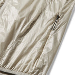 The Hue Packable Wind Jacket Dirty White available online with global shipping, and in PAM Stores Melbourne and Sydney.