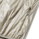 The Hue Packable Wind Jacket Dirty White available online with global shipping, and in PAM Stores Melbourne and Sydney.