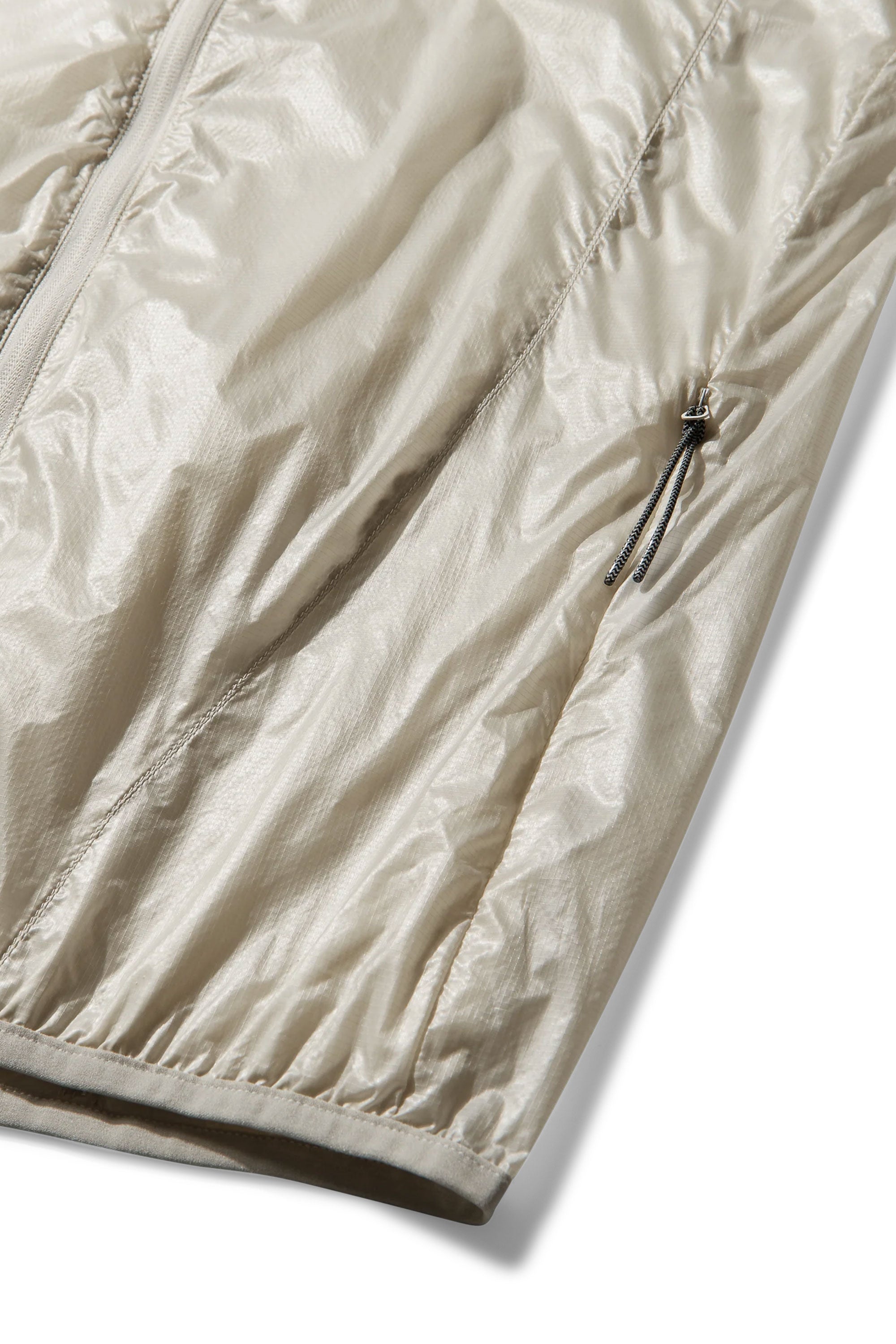 The Hue Packable Wind Jacket Dirty White available online with global shipping, and in PAM Stores Melbourne and Sydney.