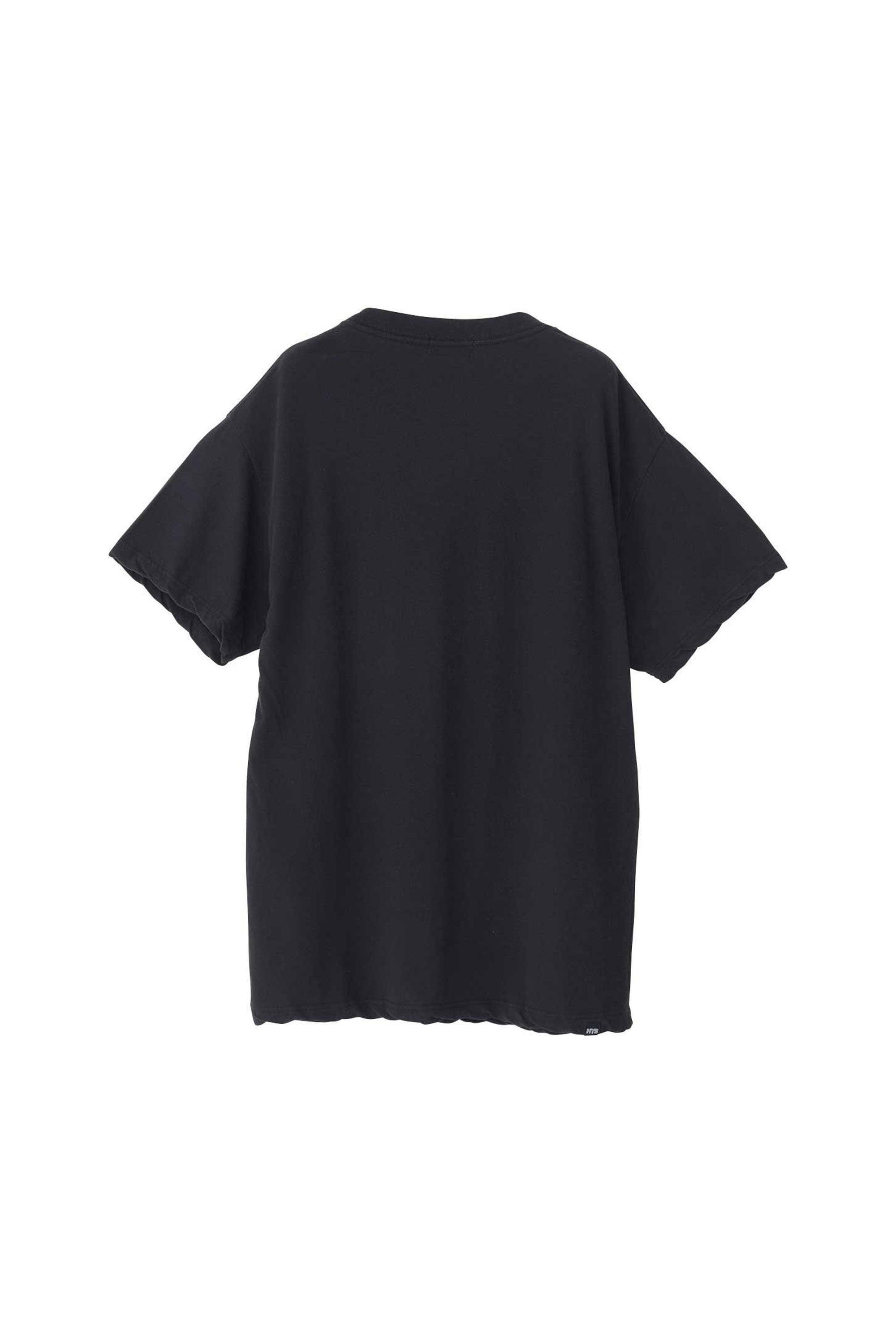 The HYS DOMINATRIX BOOT OVERSIZED T-SHIRT BLACK available online with global shipping, and in PAM Stores Melbourne and Sydney.
