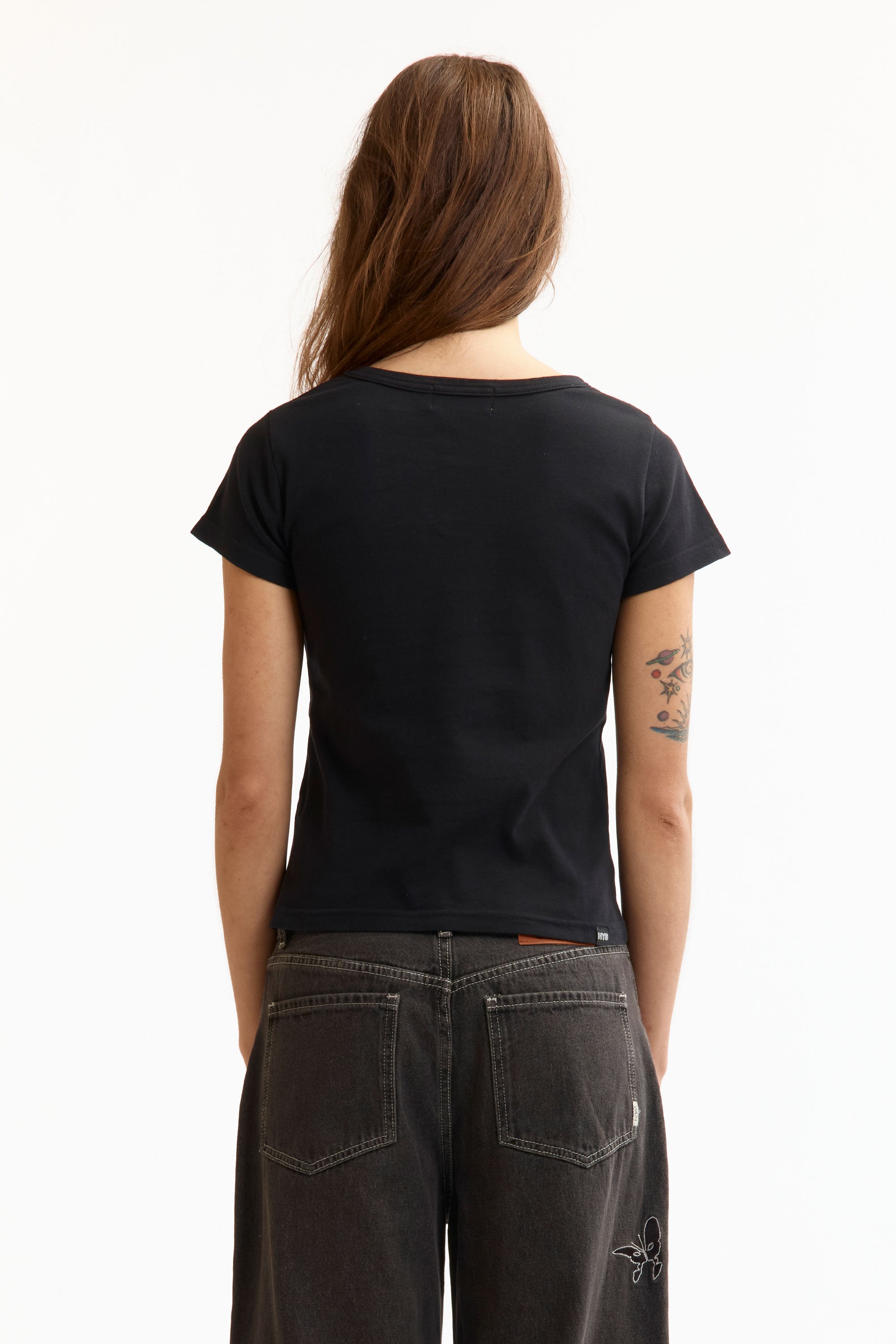 The HYS FLAVOR CHIBI T-SHIRT BLACK available online with global shipping, and in PAM Stores Melbourne and Sydney.