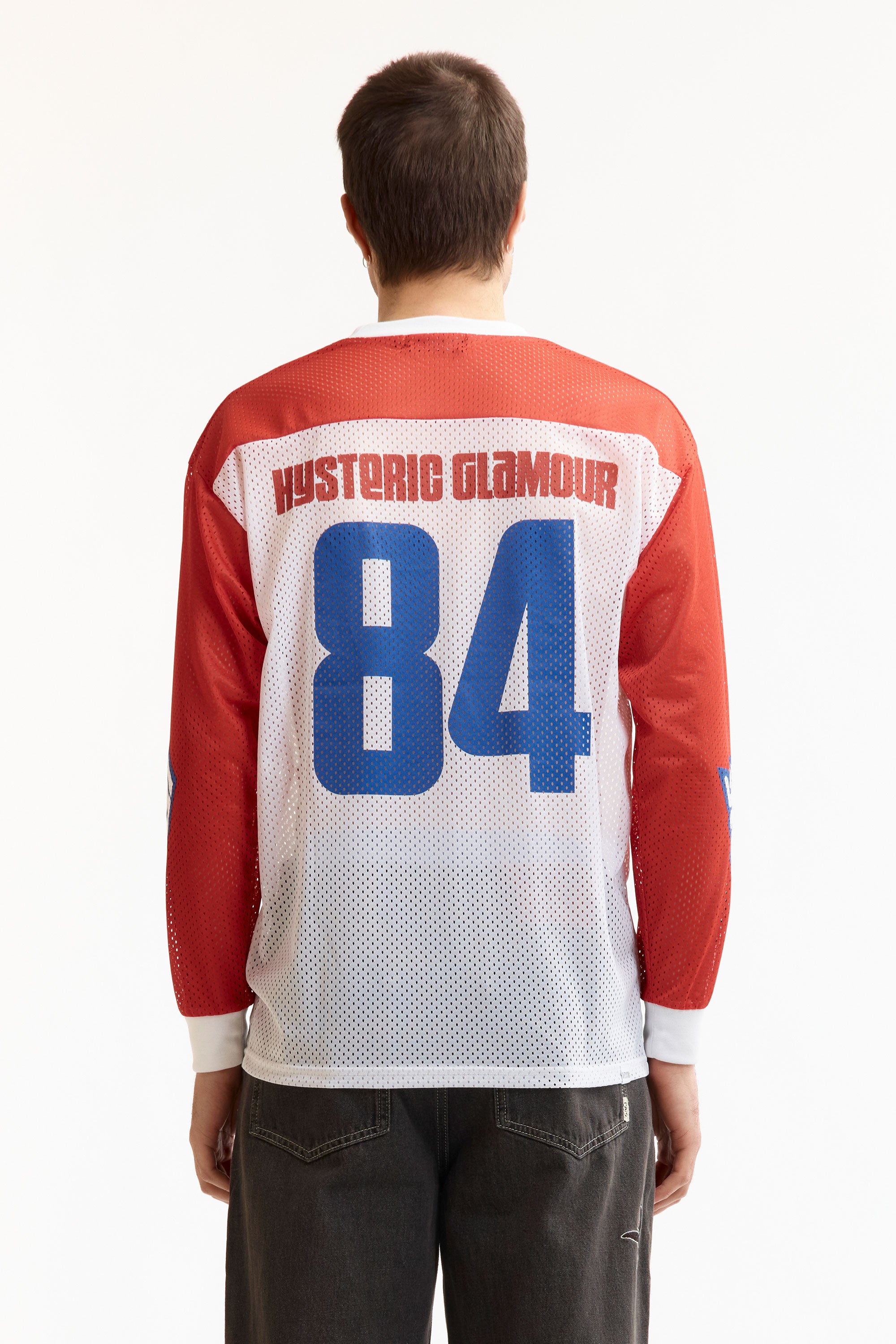 The MULTI WOMAN MOTO LONG SLEEVE T SHIRT WHITE available online with global shipping, and in PAM Stores Melbourne and Sydney.