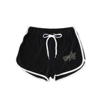 The HYS STAR LOGO SHORTS BLACK available online with global shipping, and in PAM Stores Melbourne and Sydney.