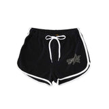 The HYS STAR LOGO SHORTS BLACK available online with global shipping, and in PAM Stores Melbourne and Sydney.