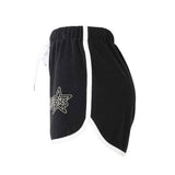 The HYS STAR LOGO SHORTS BLACK available online with global shipping, and in PAM Stores Melbourne and Sydney.