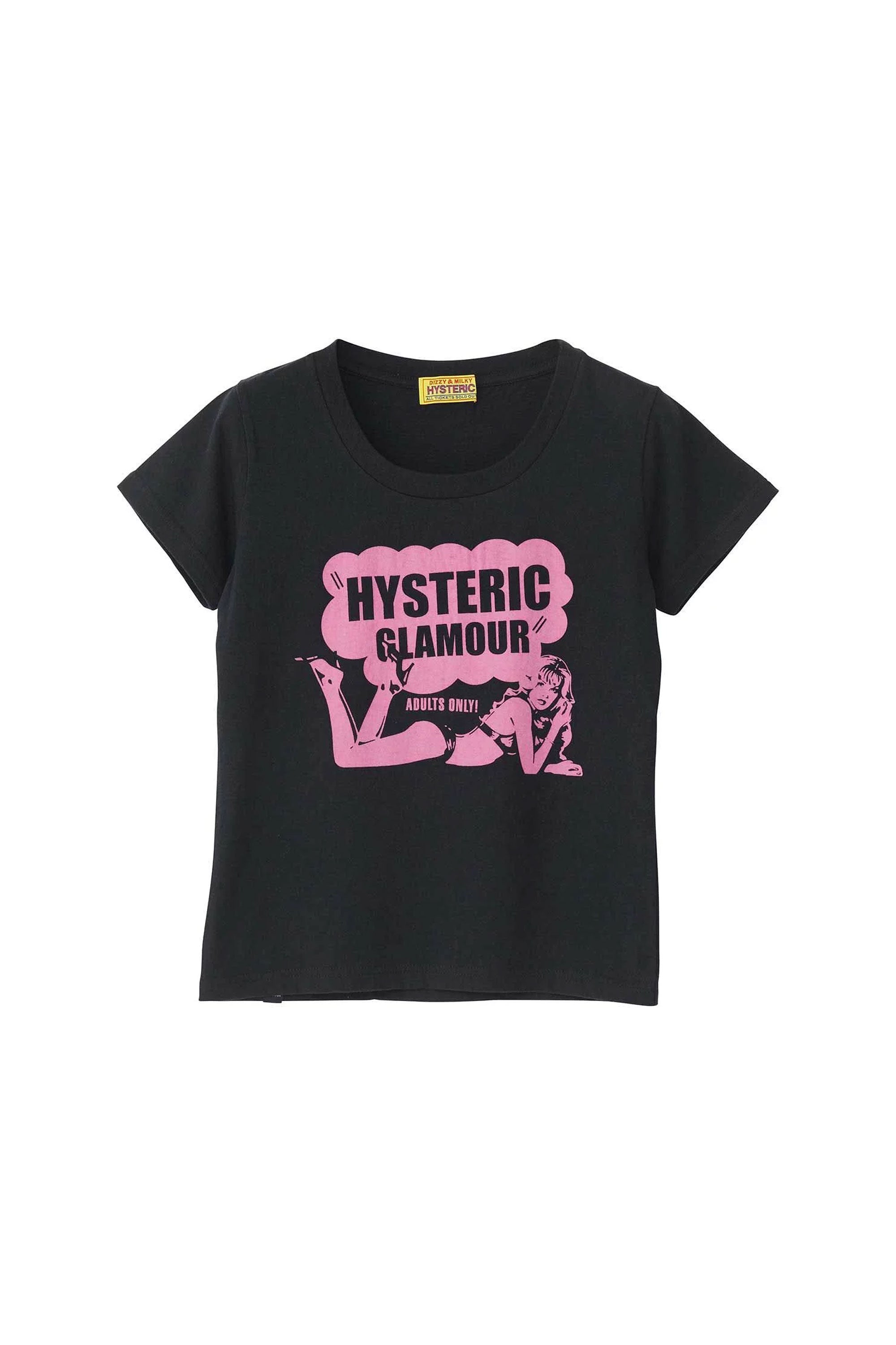 The HYSTERIC CLUB BABY TEE available online with global shipping, and in PAM Stores Melbourne and Sydney.