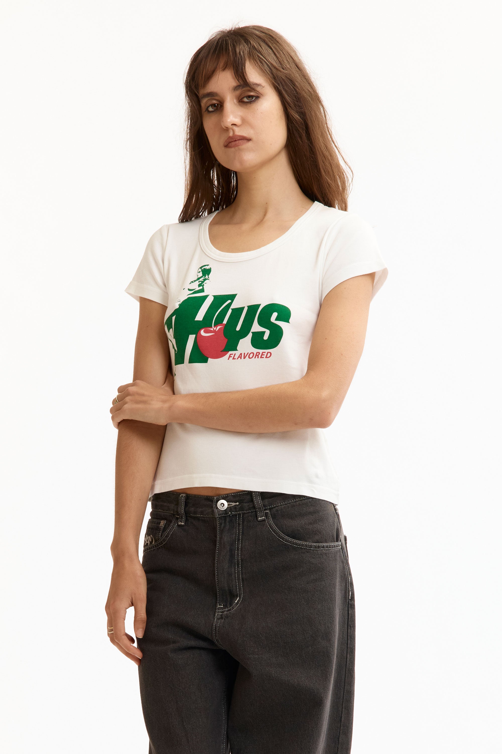 The HYS FLAVOR CHIBI T-SHIRT WHITE available online with global shipping, and in PAM Stores Melbourne and Sydney.