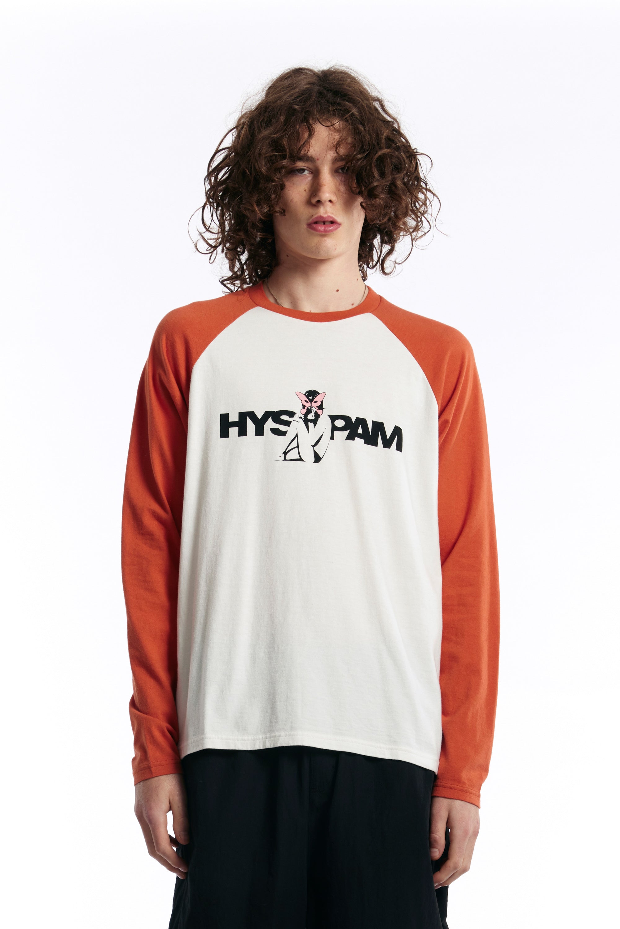 The PAM X HYSTERIC GLAMOUR - ALIEN GIRL LS T SHIRT WHITE/ORANGE available online with global shipping, and in PAM Stores Melbourne and Sydney.