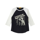 HYSTERIC WOMAN CAT LS TEE BLACK