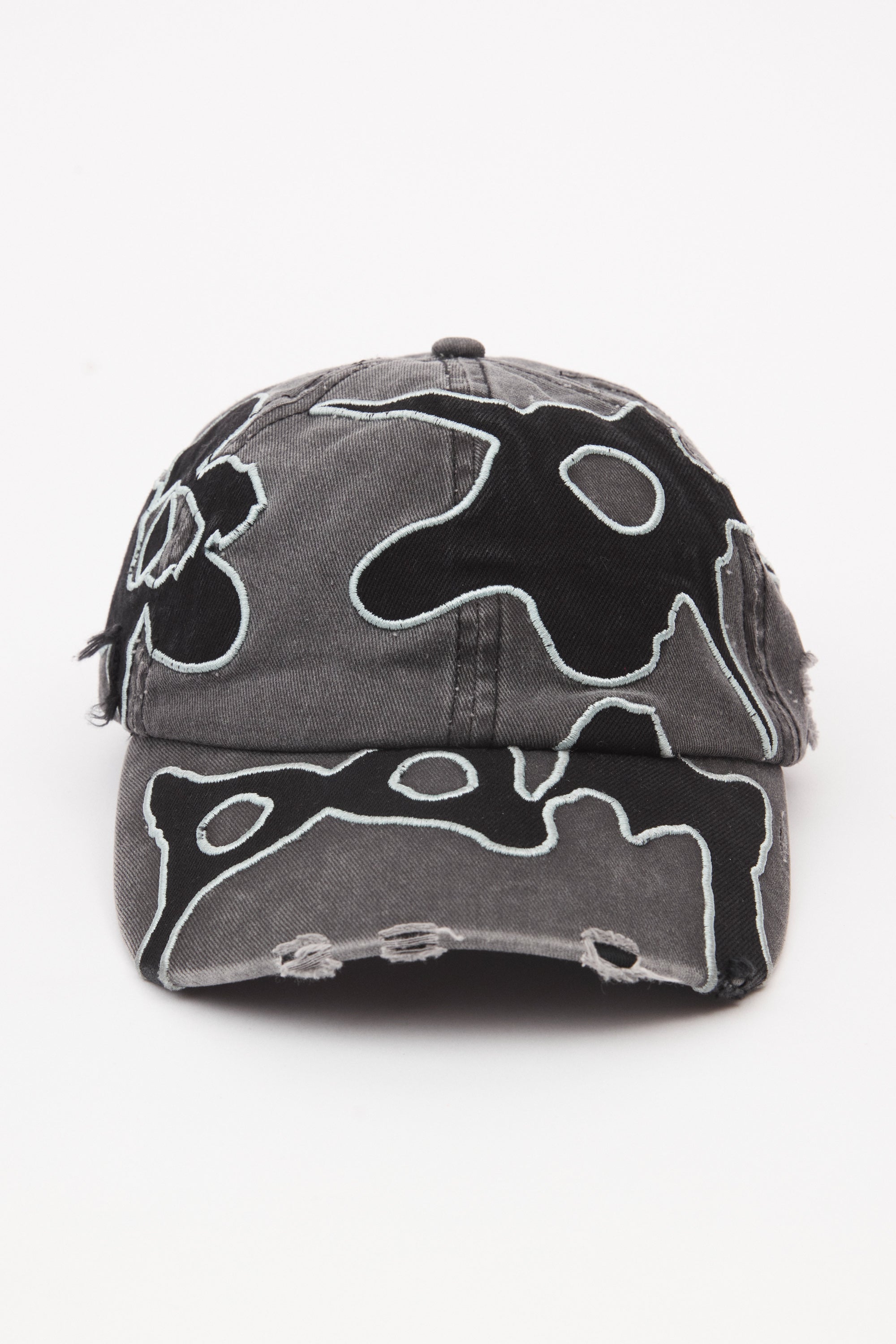 The LOCKE DENIM APPLIQUE BASEBALL CAP available online with global shipping, and in PAM Stores Melbourne and Sydney.