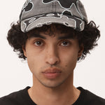 The LOCKE DENIM APPLIQUE BASEBALL CAP available online with global shipping, and in PAM Stores Melbourne and Sydney.