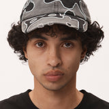 The LOCKE DENIM APPLIQUE BASEBALL CAP available online with global shipping, and in PAM Stores Melbourne and Sydney.
