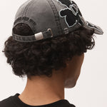 The LOCKE DENIM APPLIQUE BASEBALL CAP available online with global shipping, and in PAM Stores Melbourne and Sydney.