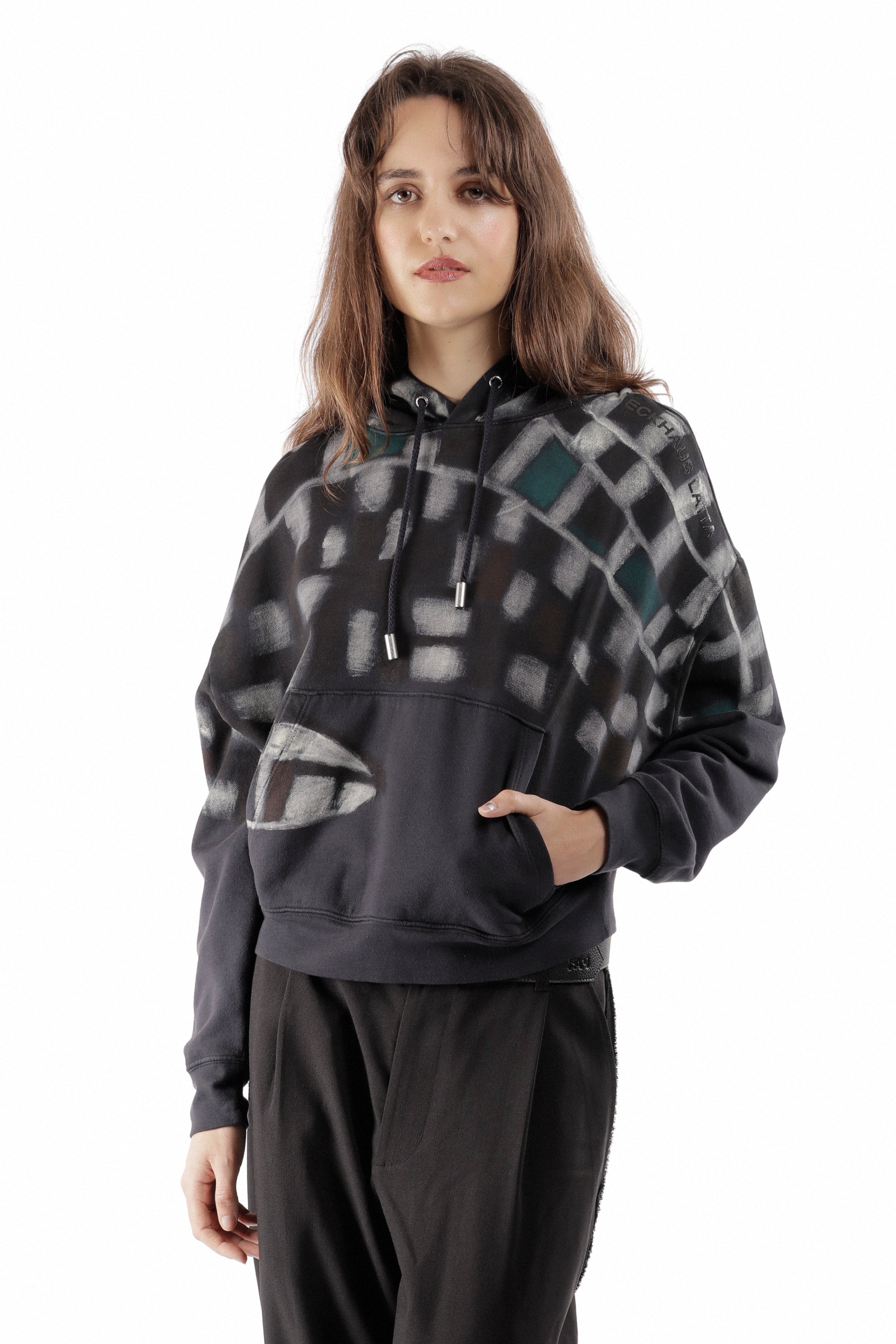 The ECKHAUS LATTA - HOODY PORCUPINE available online with global shipping, and in PAM Stores Melbourne and Sydney.