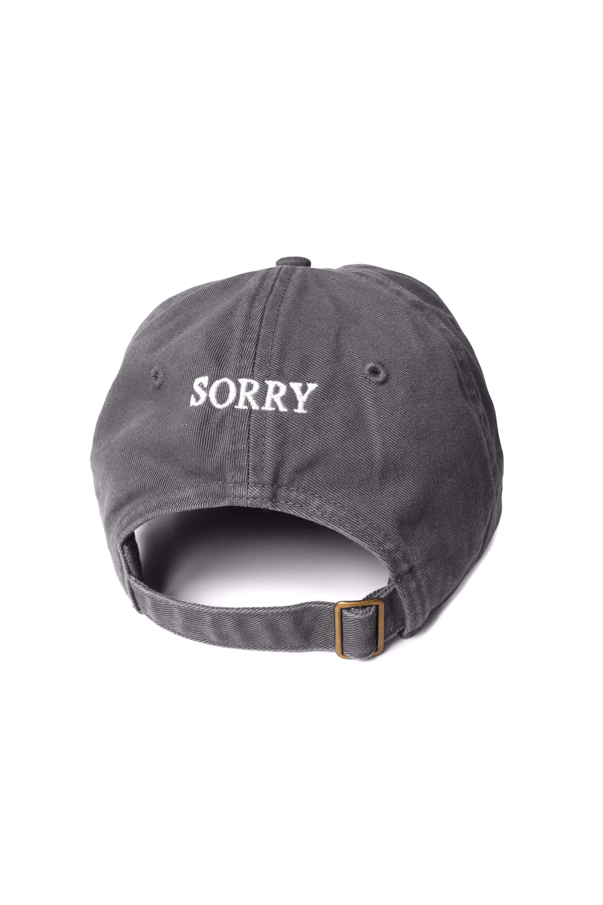 The SORRY I DON'T WORK HERE CAP  available online with global shipping, and in PAM Stores Melbourne and Sydney.