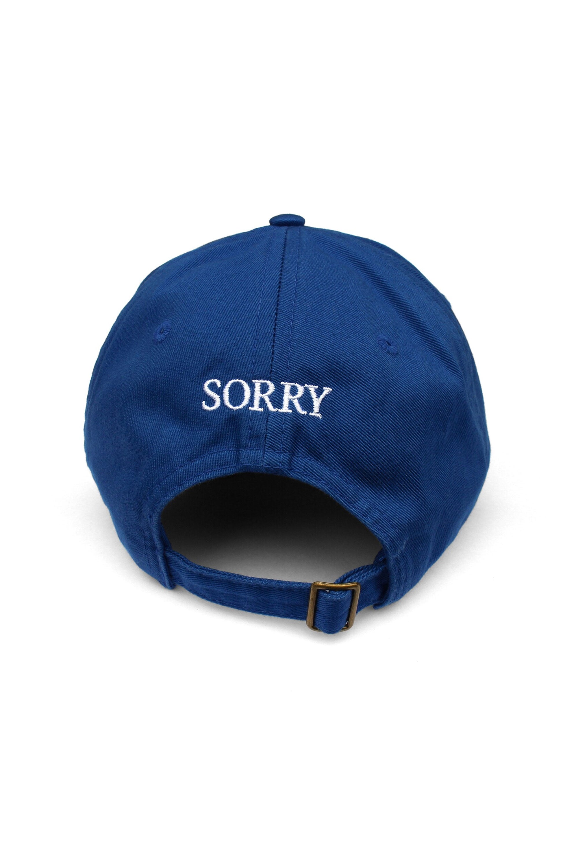 The SORRY I DON'T WORK HERE CAP  available online with global shipping, and in PAM Stores Melbourne and Sydney.