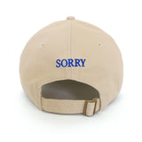 The SORRY I DON'T WORK HERE CAP  available online with global shipping, and in PAM Stores Melbourne and Sydney.