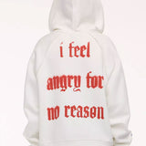 The HEAVEN - I FEEL ANGRY ZIP UP  available online with global shipping, and in PAM Stores Melbourne and Sydney.
