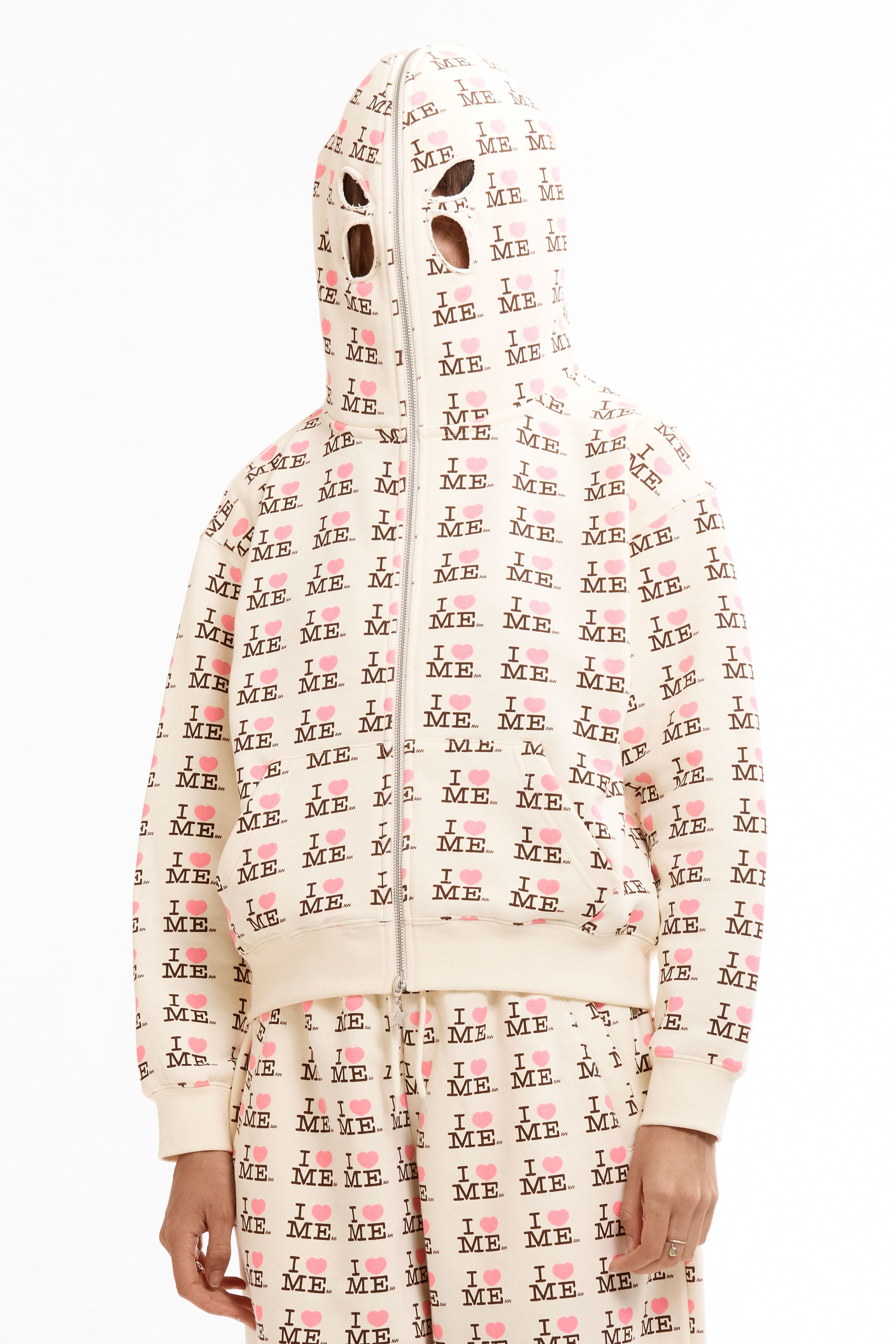 The I HEART ME YELLOW BUTTERFLY HOODIE available online with global shipping, and in PAM Stores Melbourne and Sydney.