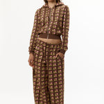 The CHOCO I HEART ME JOGGERS available online with global shipping, and in PAM Stores Melbourne and Sydney.