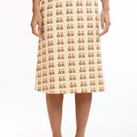 The I HEART ME YELLOW THERMAL SKIRT available online with global shipping, and in PAM Stores Melbourne and Sydney.