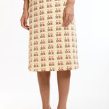 The I HEART ME YELLOW THERMAL SKIRT available online with global shipping, and in PAM Stores Melbourne and Sydney.