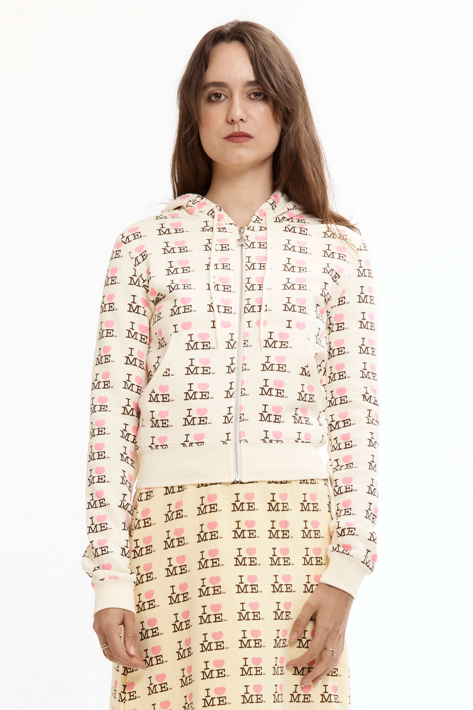 I HEART ME YELLOW SHRUNK HOODIE – P.A.M. (Perks And Mini)