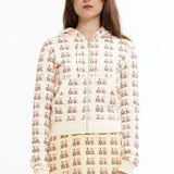 The I HEART ME YELLOW SHRUNK HOODIE available online with global shipping, and in PAM Stores Melbourne and Sydney.