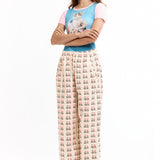 The I HEART ME YELLOW JOGGERS available online with global shipping, and in PAM Stores Melbourne and Sydney.