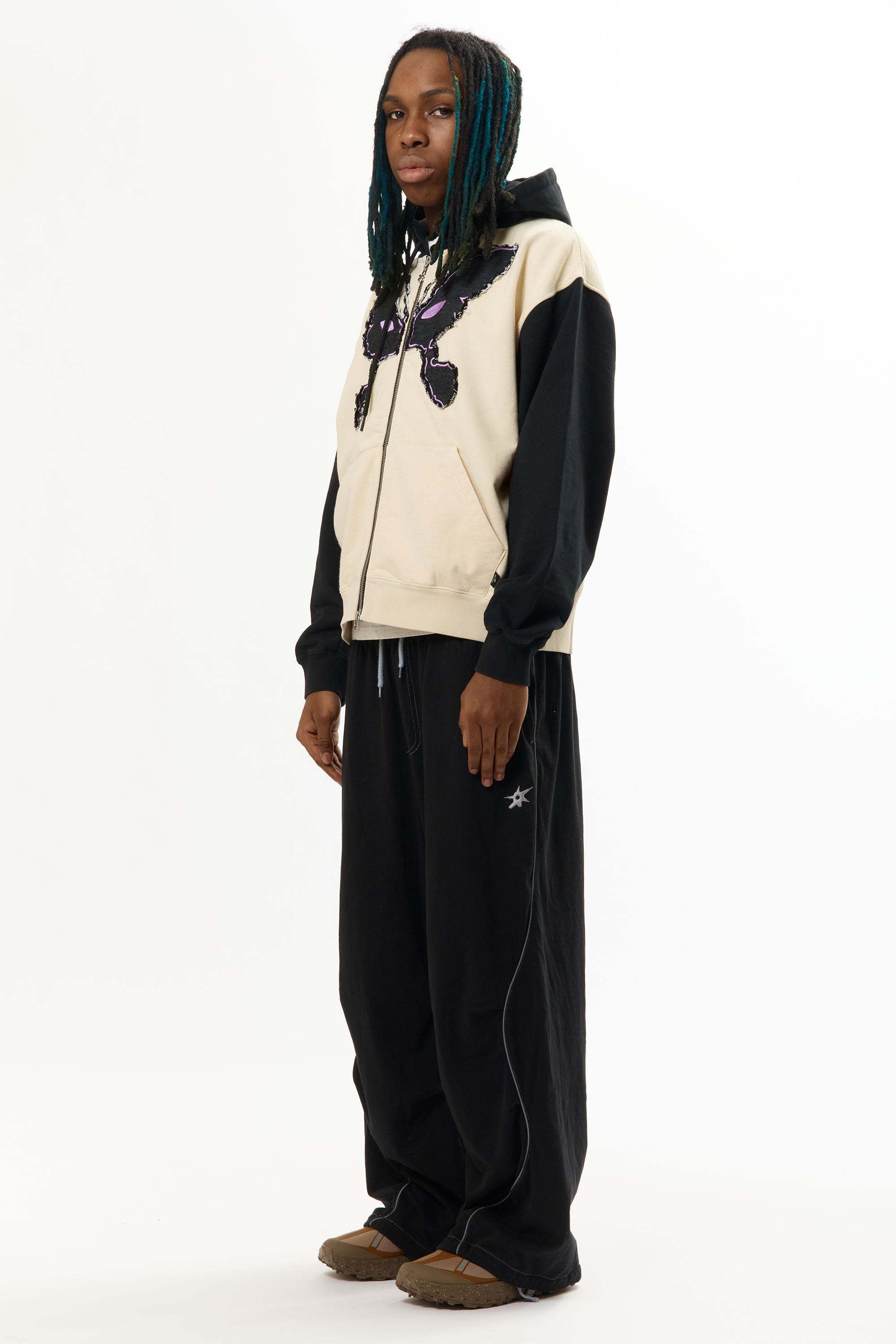 ILLUSIONISTS PANTS OVERDYE BLACK