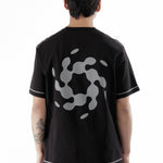 The Info Stitch Organic T Shirt Black available online with global shipping, and in PAM Stores Melbourne and Sydney.