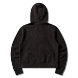 The Guniy Inside Out Zip-Up Baby Hoodie Washed Black available online with global shipping, and in PAM Stores Melbourne and Sydney.