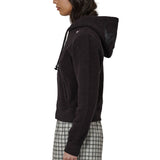 The Guniy Inside Out Zip-Up Baby Hoodie Washed Black available online with global shipping, and in PAM Stores Melbourne and Sydney.