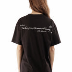 The Jesus Loves Tee Shirt Black available online with global shipping, and in PAM Stores Melbourne and Sydney.