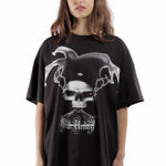 The Lasered Jester T-Shirt Black available online with global shipping, and in PAM Stores Melbourne and Sydney.