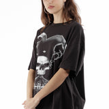 The Lasered Jester T-Shirt Black available online with global shipping, and in PAM Stores Melbourne and Sydney.