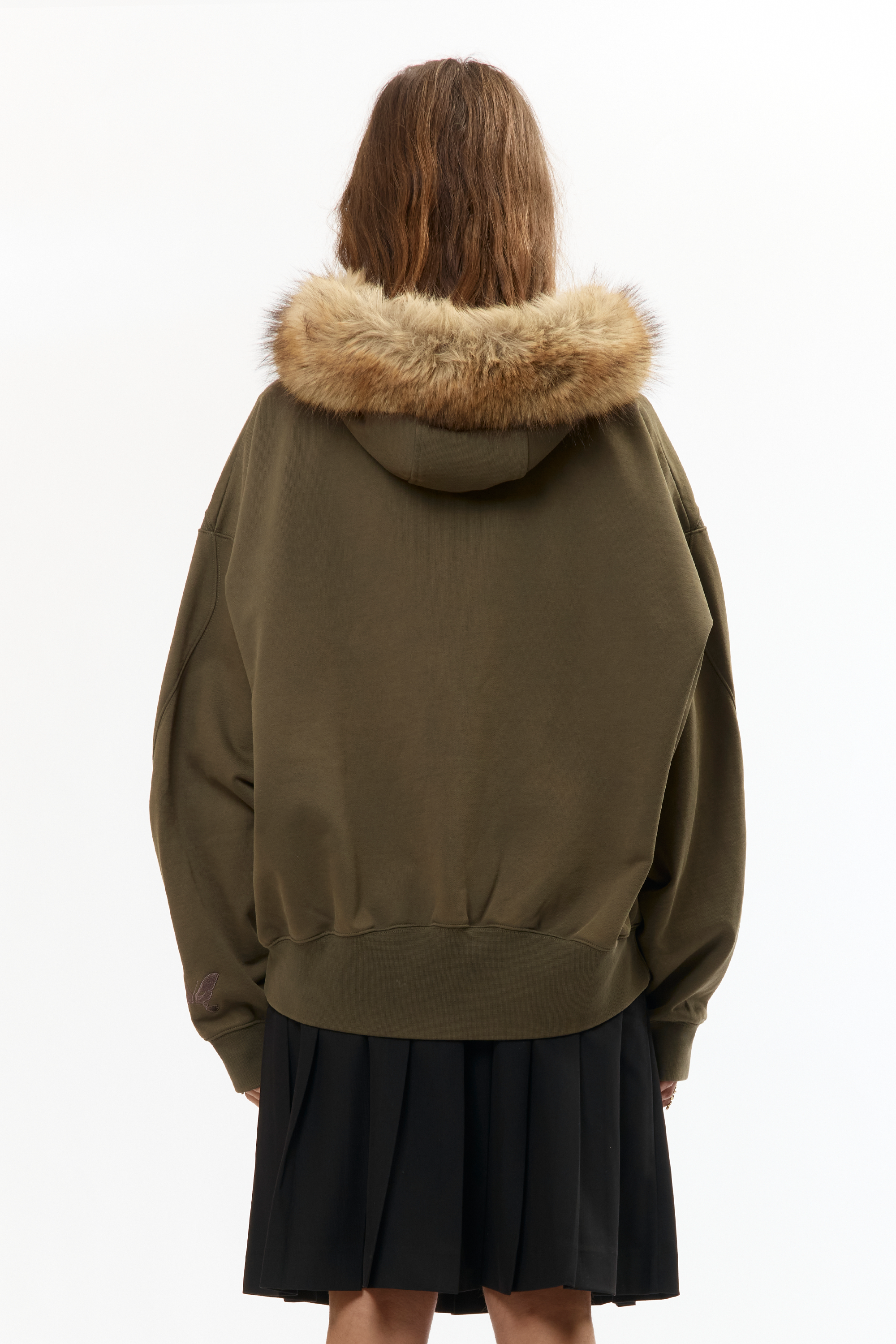 The PAM LOGO HOODED ZIP THRU KHAKI available online with global shipping, and in PAM Stores Melbourne and Sydney.
