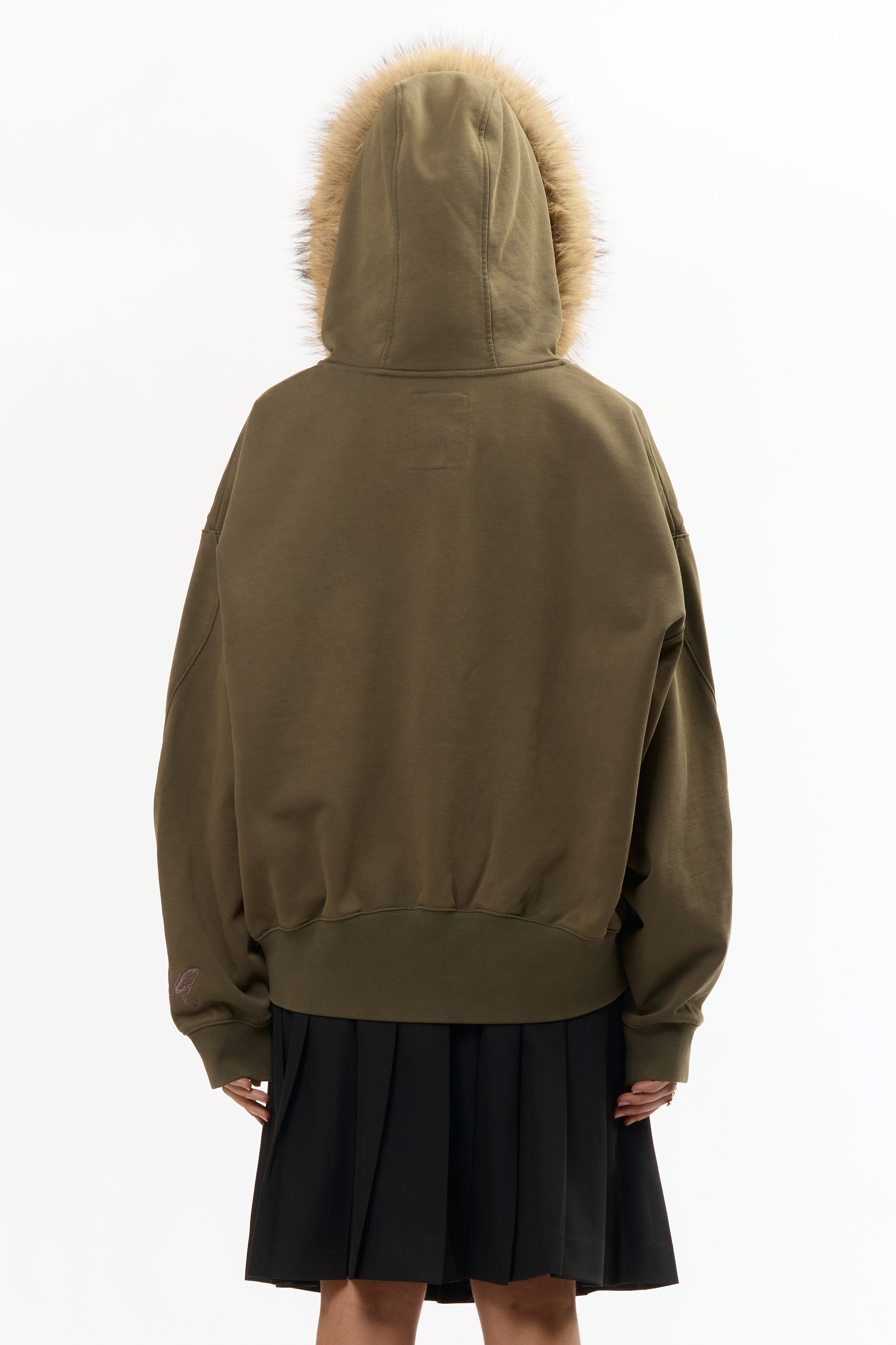 The PAM LOGO HOODED ZIP THRU KHAKI available online with global shipping, and in PAM Stores Melbourne and Sydney.