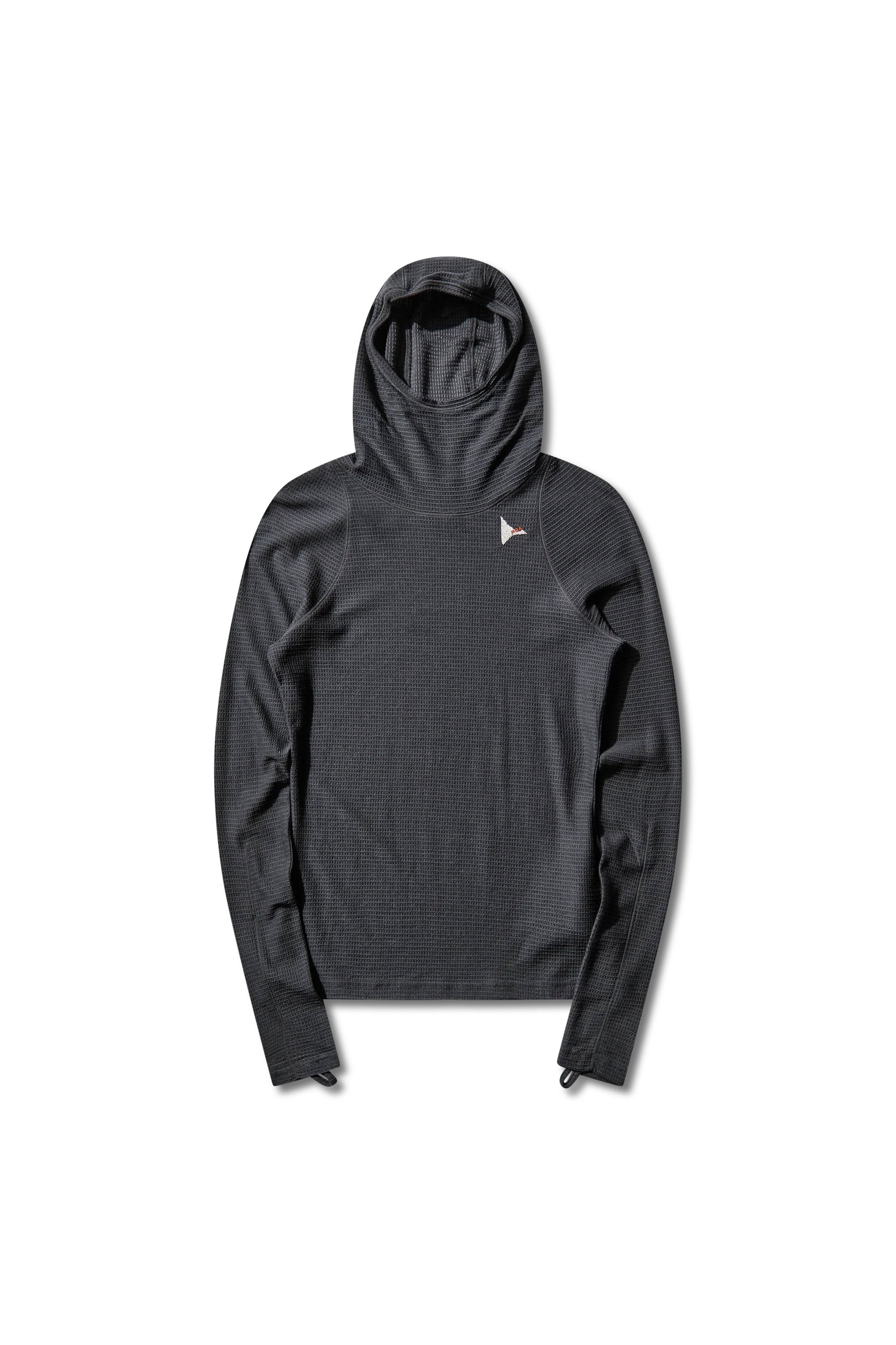 The Kibe Wool Tencel Base Layer Hoodie available online with global shipping, and in PAM Stores Melbourne and Sydney.