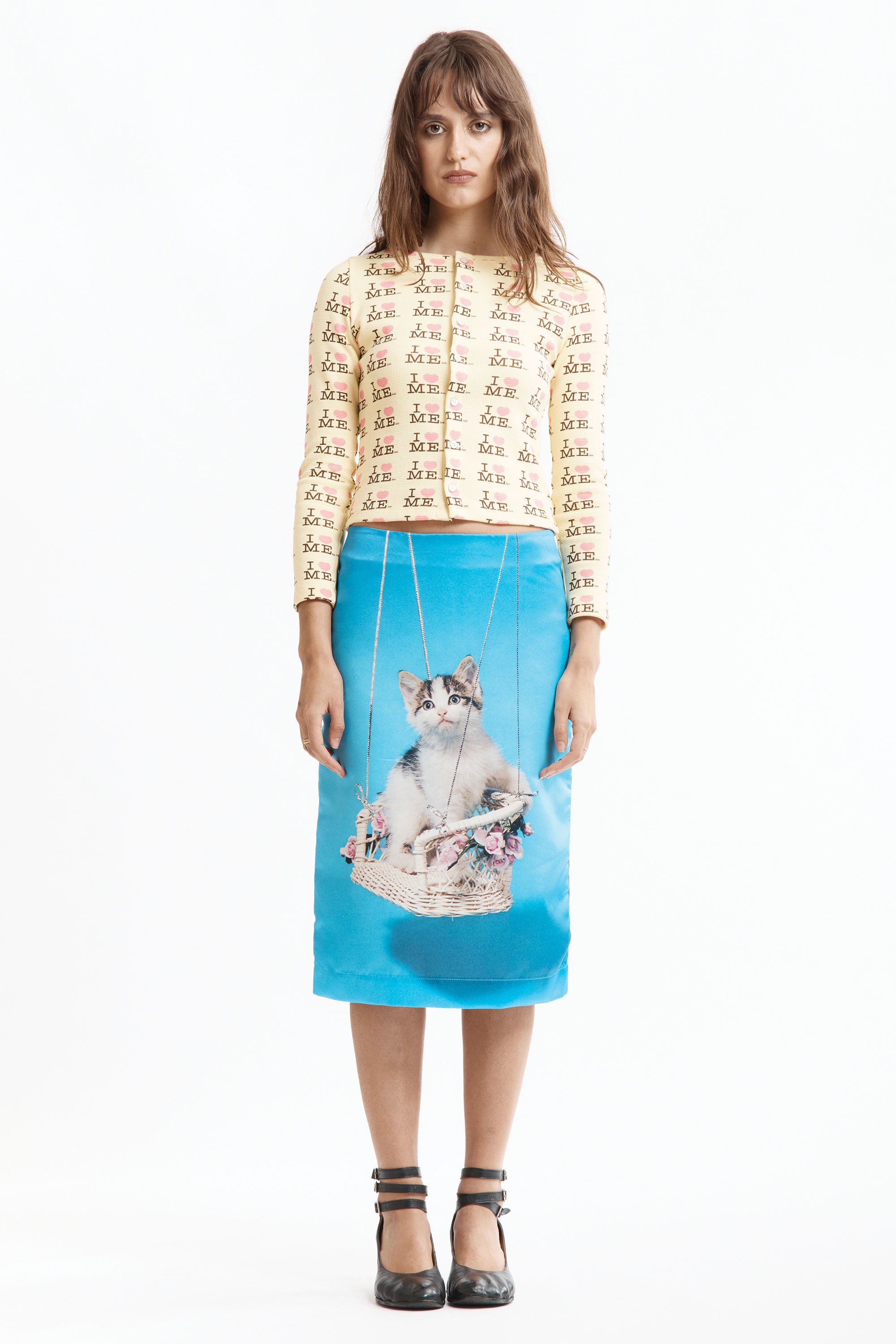 The KITTEN MEDIUM SKIRT available online with global shipping, and in PAM Stores Melbourne and Sydney.