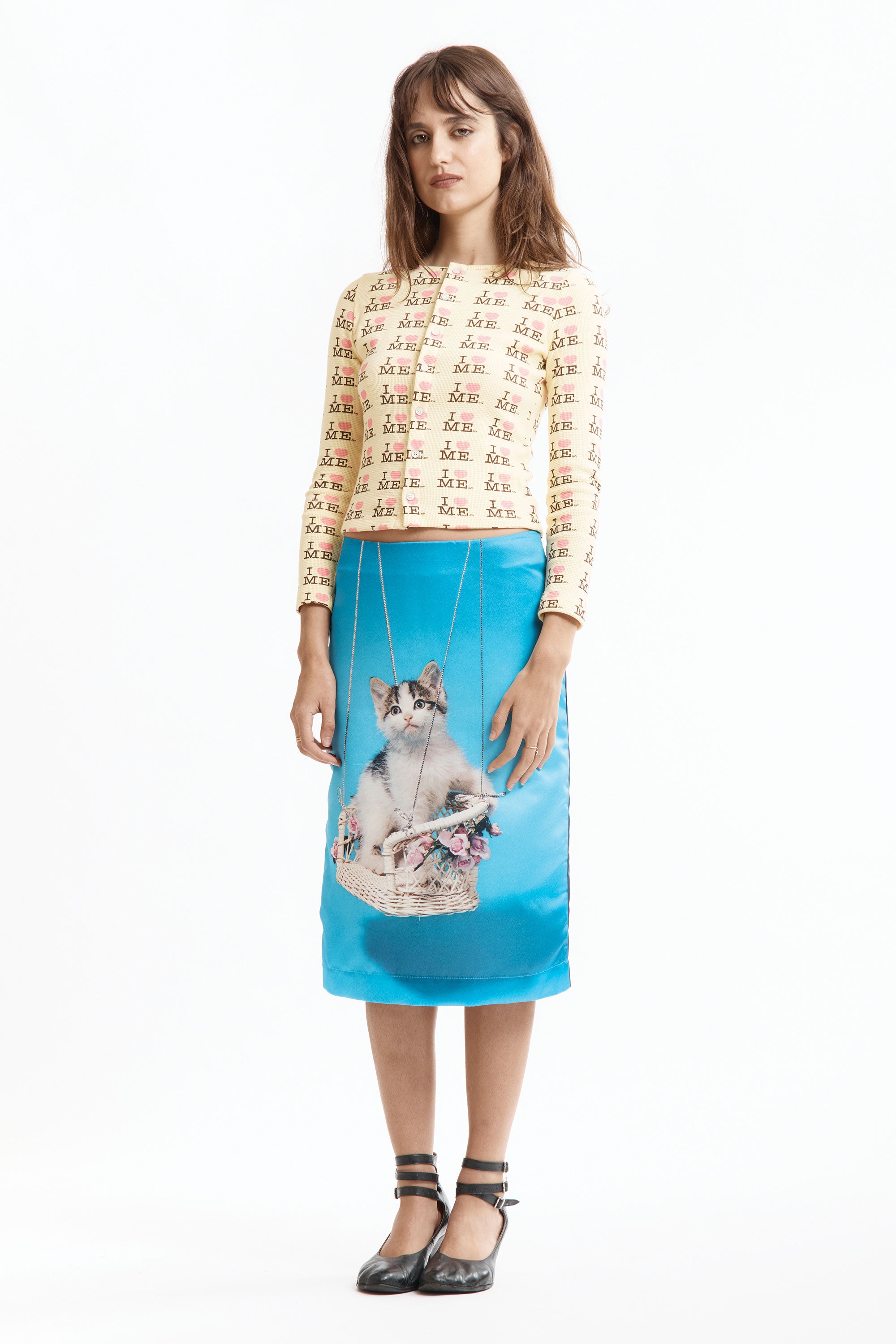The KITTEN MEDIUM SKIRT available online with global shipping, and in PAM Stores Melbourne and Sydney.