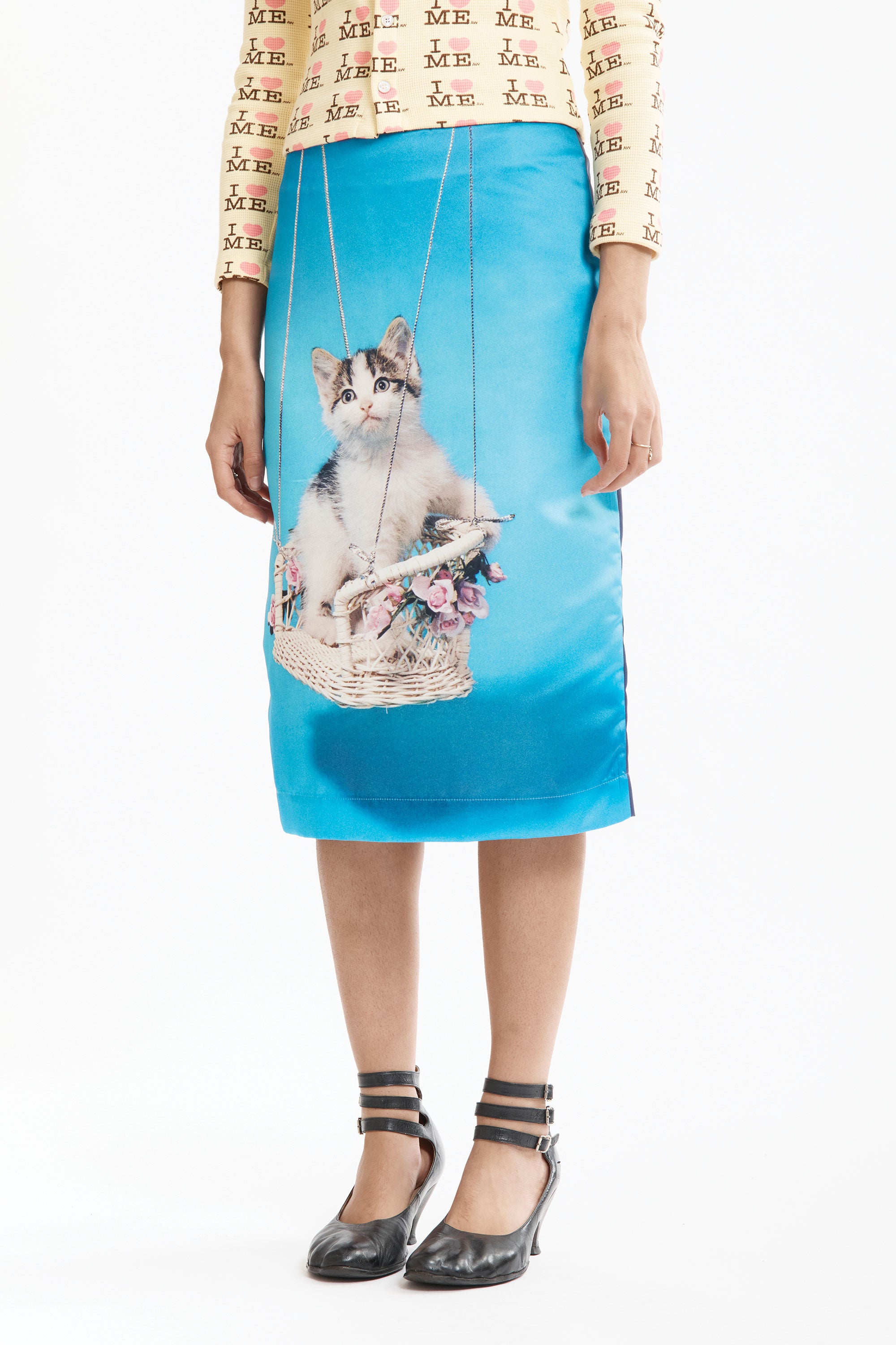 The KITTEN MEDIUM SKIRT available online with global shipping, and in PAM Stores Melbourne and Sydney.