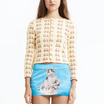 The KITTEN MINI SKIRT available online with global shipping, and in PAM Stores Melbourne and Sydney.